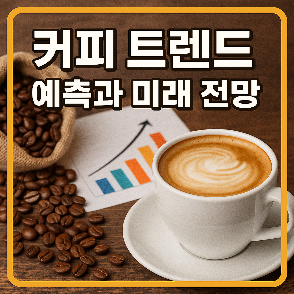커피 트렌드 예측과 미래 전망