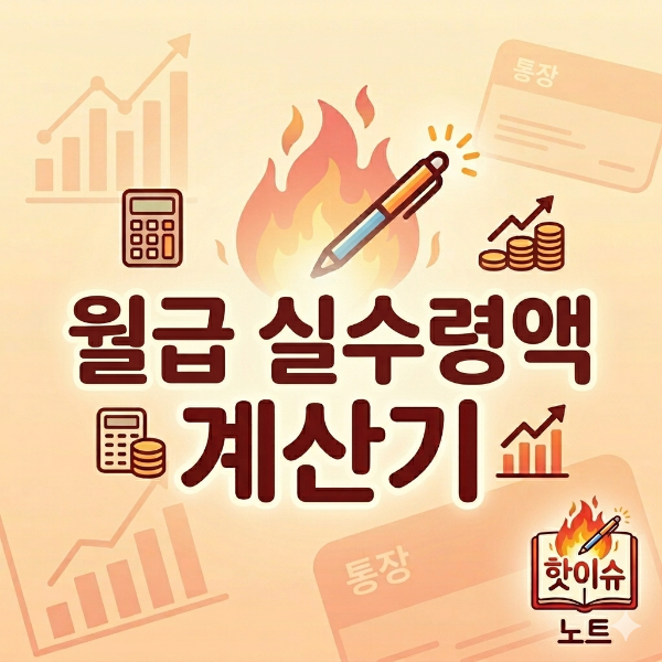 월급 실수령액 계산기