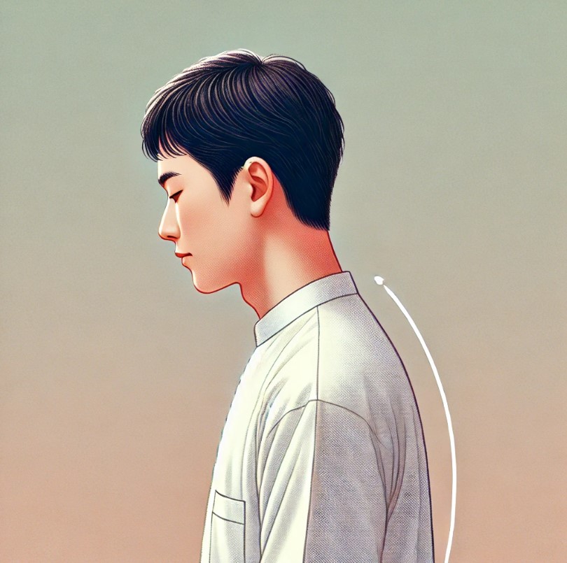 라운드 숄더와 관련된 사진