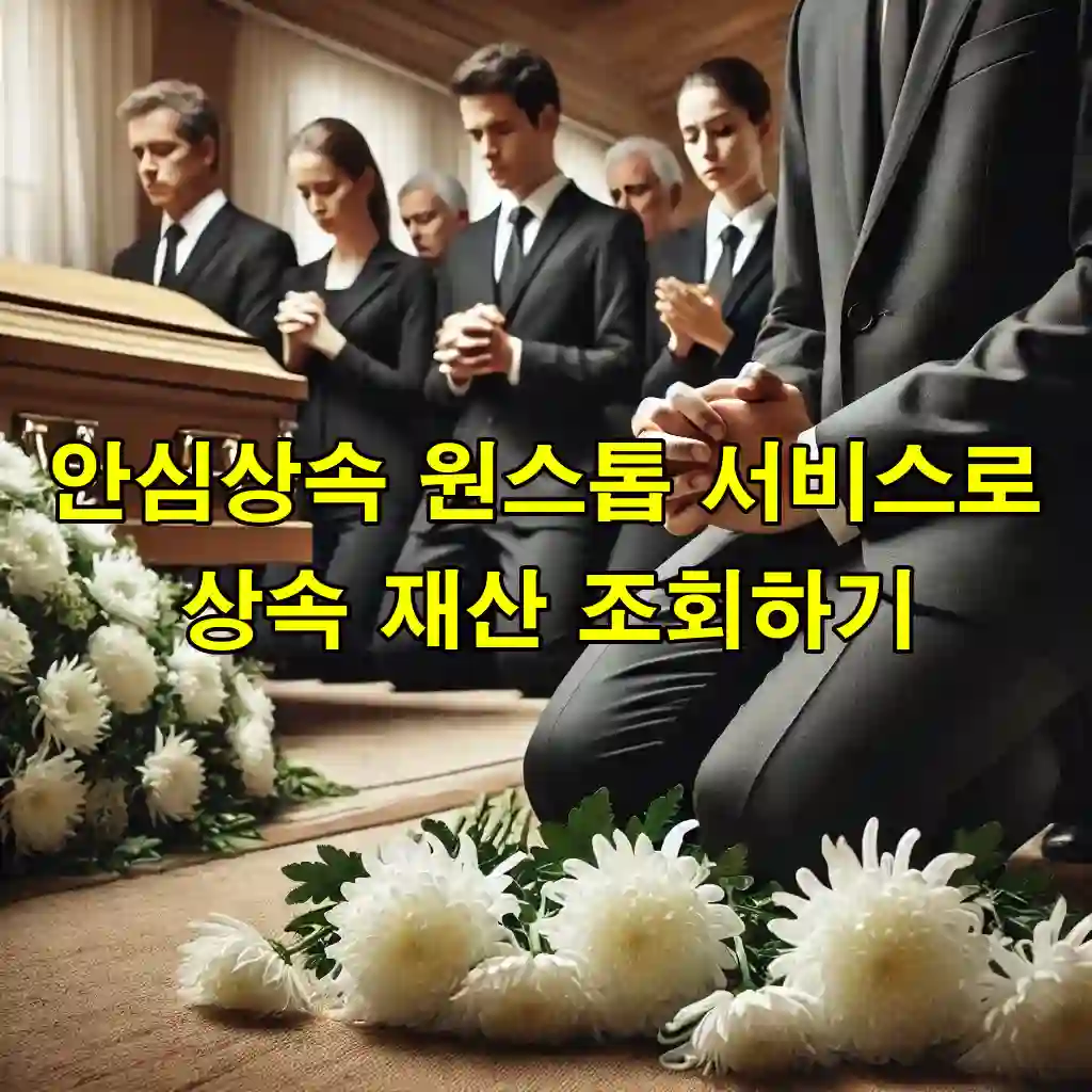 안심상속 원스톱 서비스란? 신청 방법부터 조회 항목까지 총정리