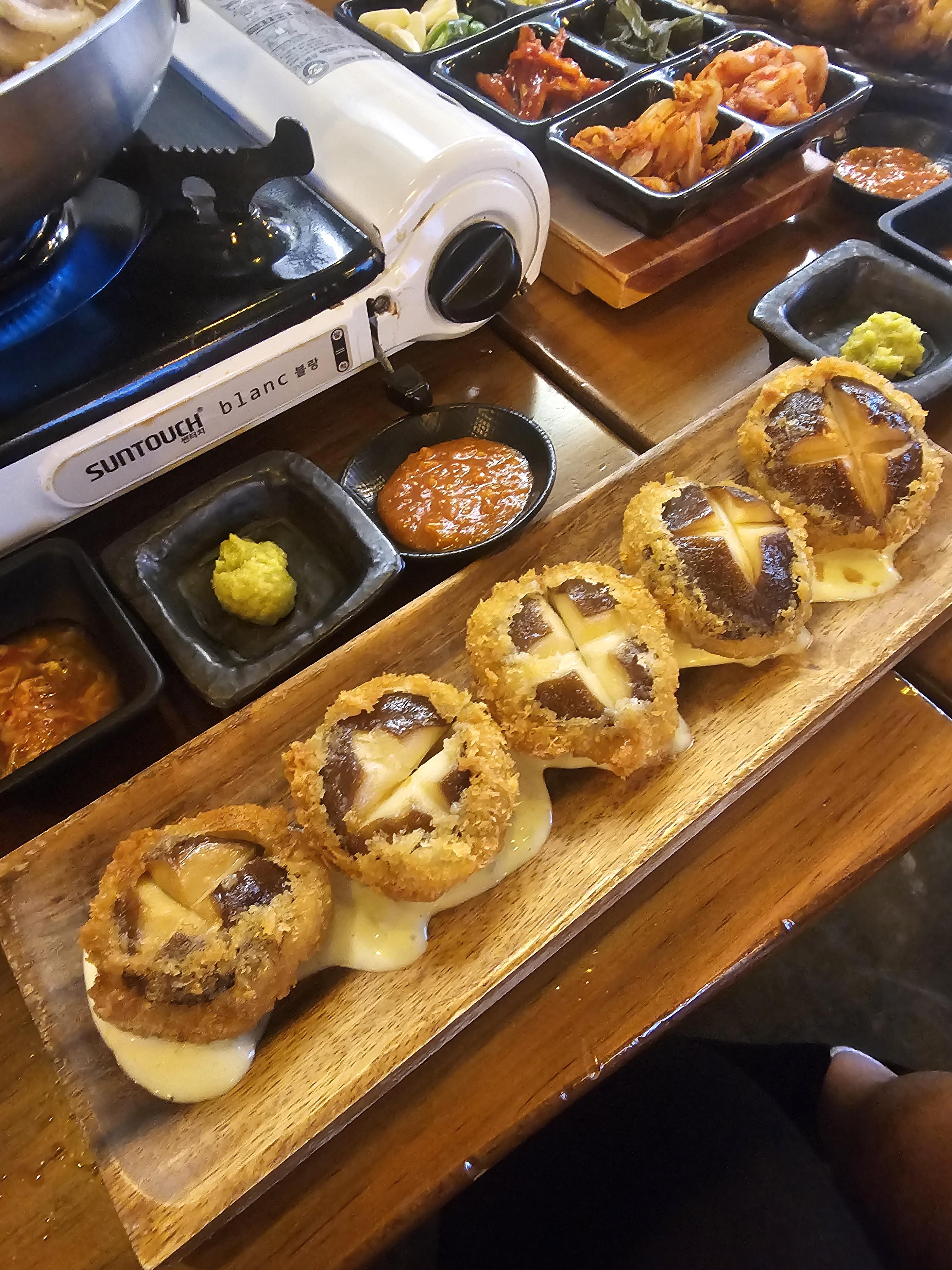 수육나베 그리고 튀김