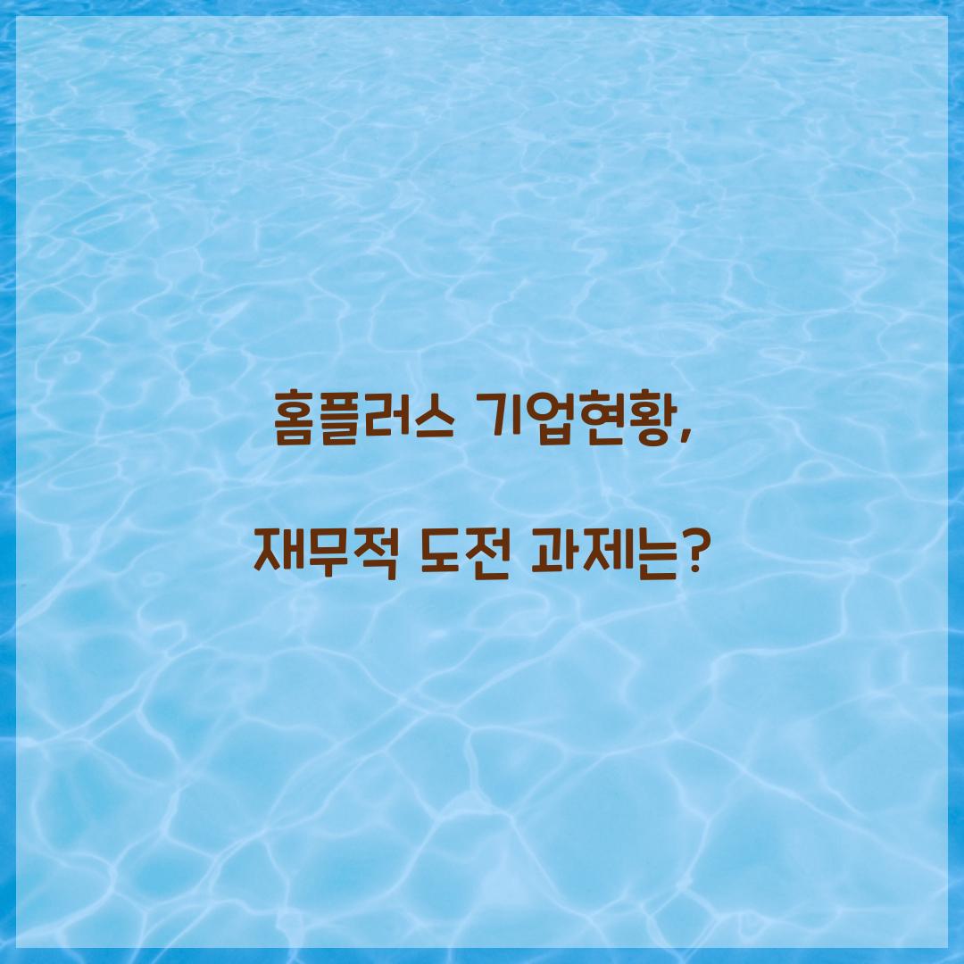 홈플러스 기업현황