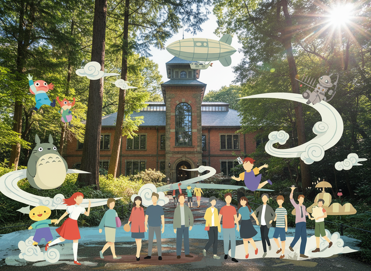 도쿄 미타카 지브리 미술관 예약