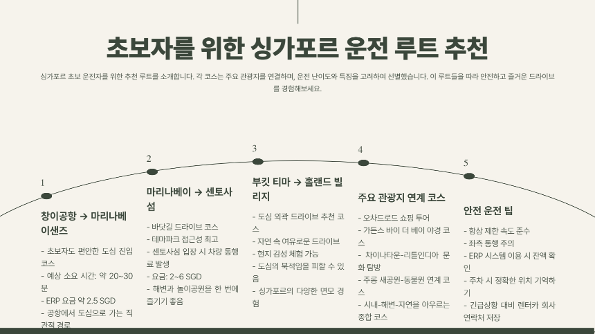 처음 해보는 싱가포르 렌터카, 이 글 하나로 끝낸다 대여부터 반납까지 A to Z