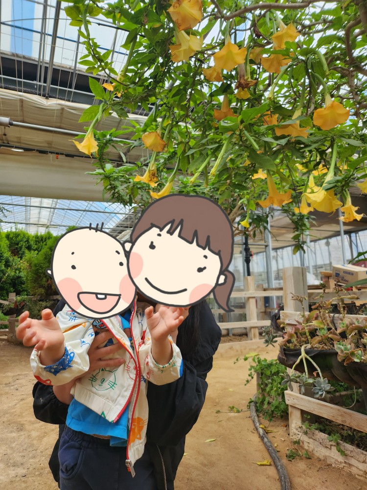 꽃과 모자