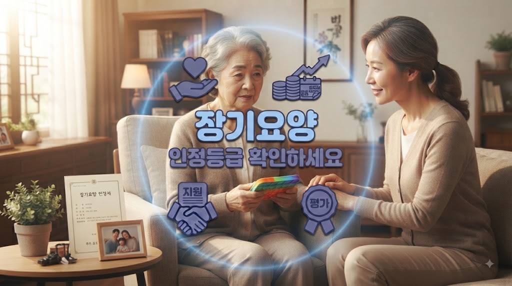 치매노인 장기요양등급 알아보는 단계
