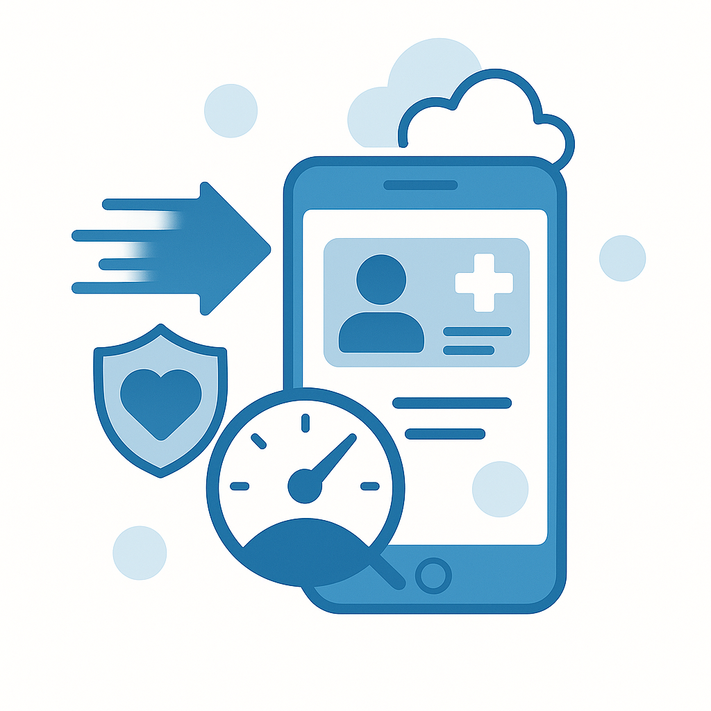 모바일 건강보험증 사진