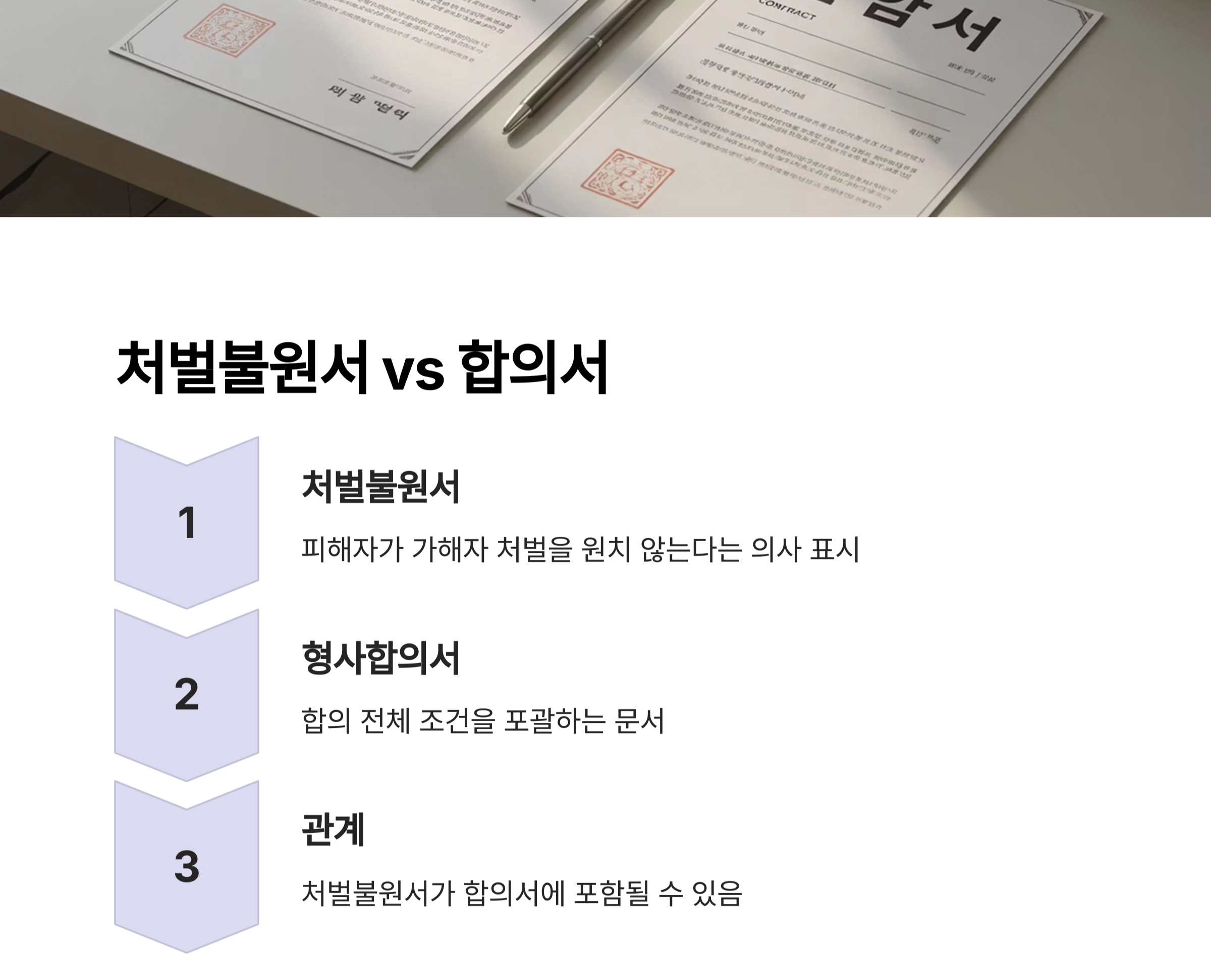 형사합의서 제대로 쓰는 법: 실수 없는 작성 가이드