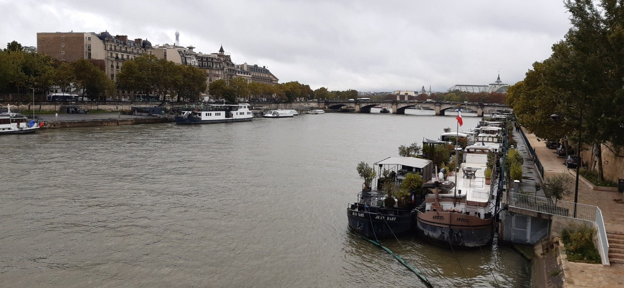 파리 세느강 모습
