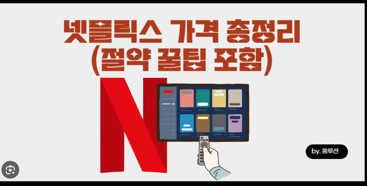 2025년 넷플릭스 월정액 요금제