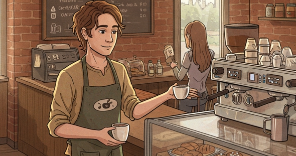 카페 알바-사진