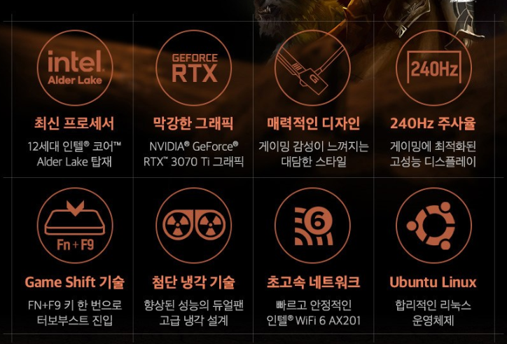 Dell G15 5520 i7과 i9 성능