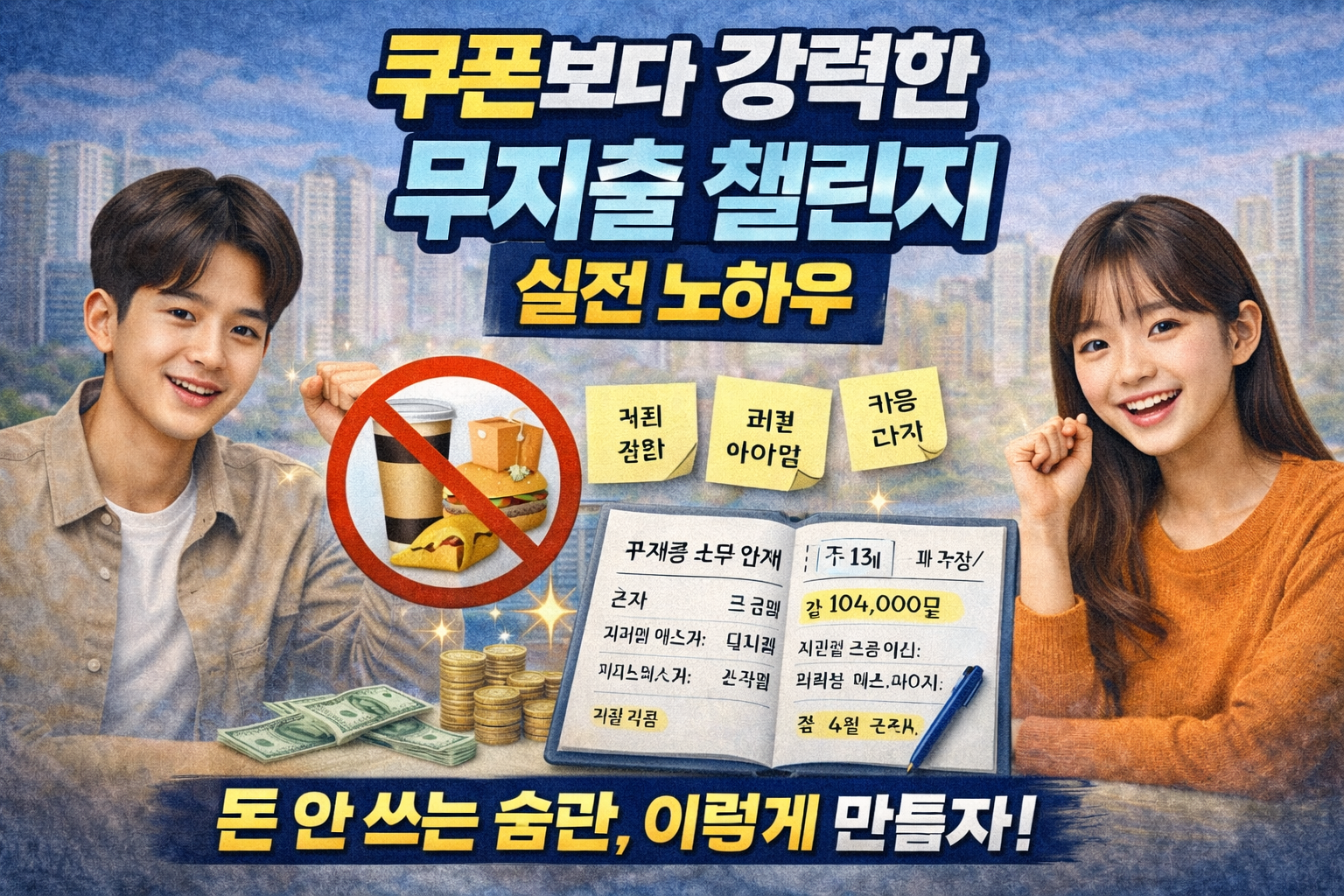 '무지출 챌린지' 실전 노하우