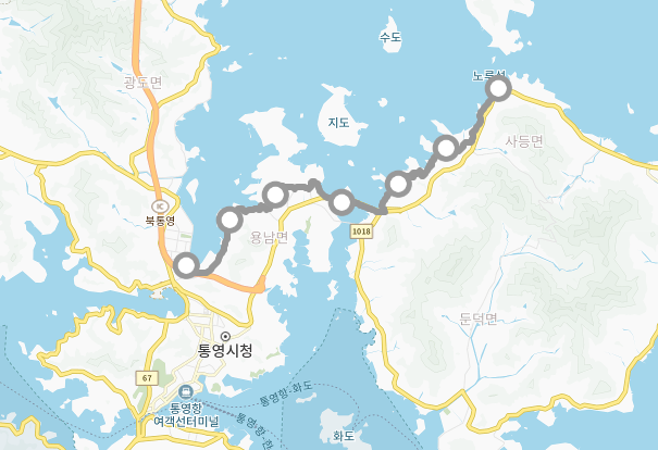 경남 통영 관광명소 가볼만한곳 둘레길 남파랑길 14, 15코스