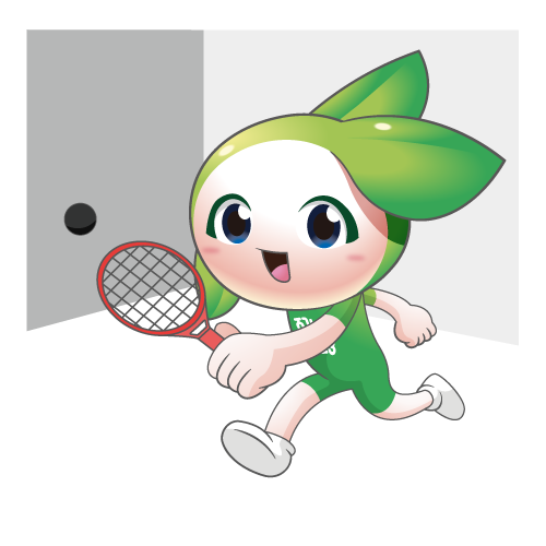 전국체육대회 스쿼시 마스코트