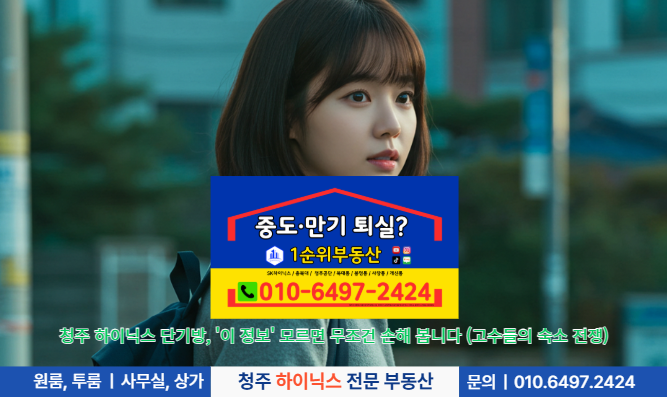 청주 하이닉스 단기방, '이 정보' 모르면 무조건 손해 봅니다 (고수들의 숙소 전쟁)