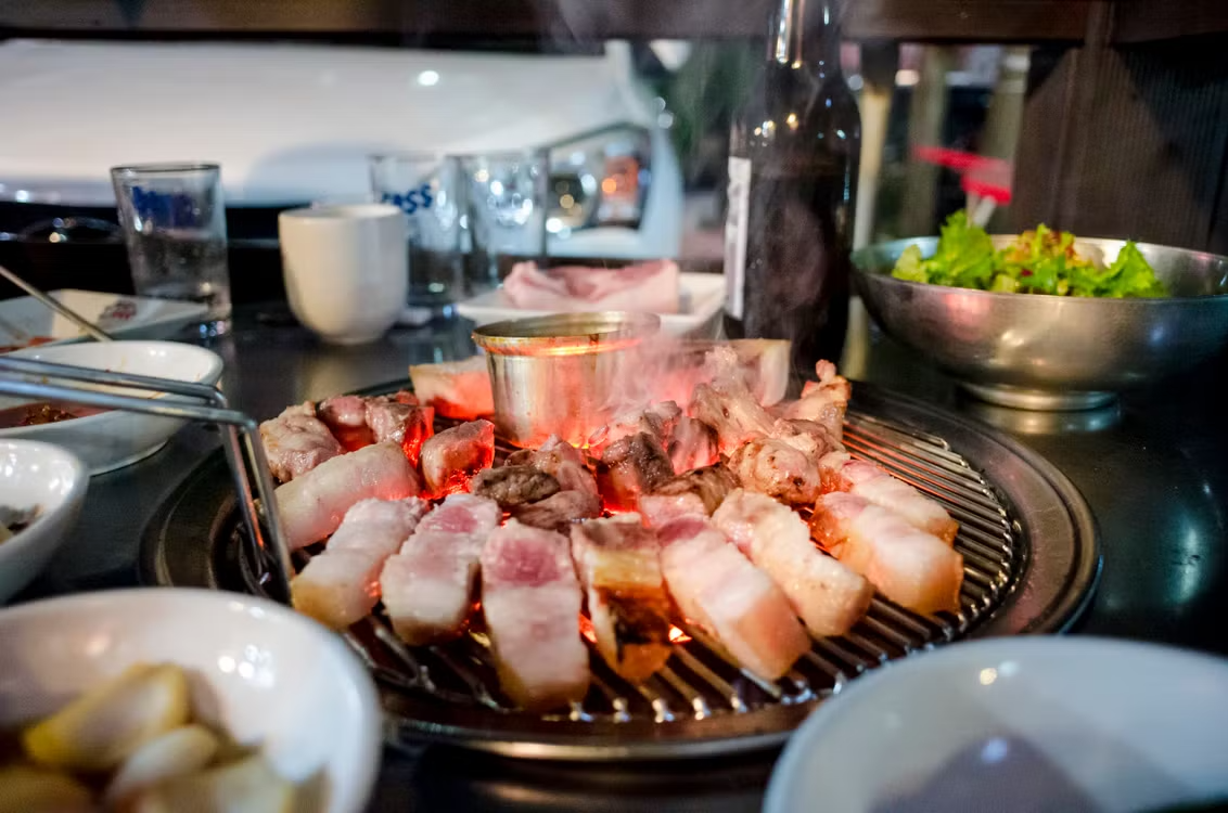 제주도흑돼지구이
