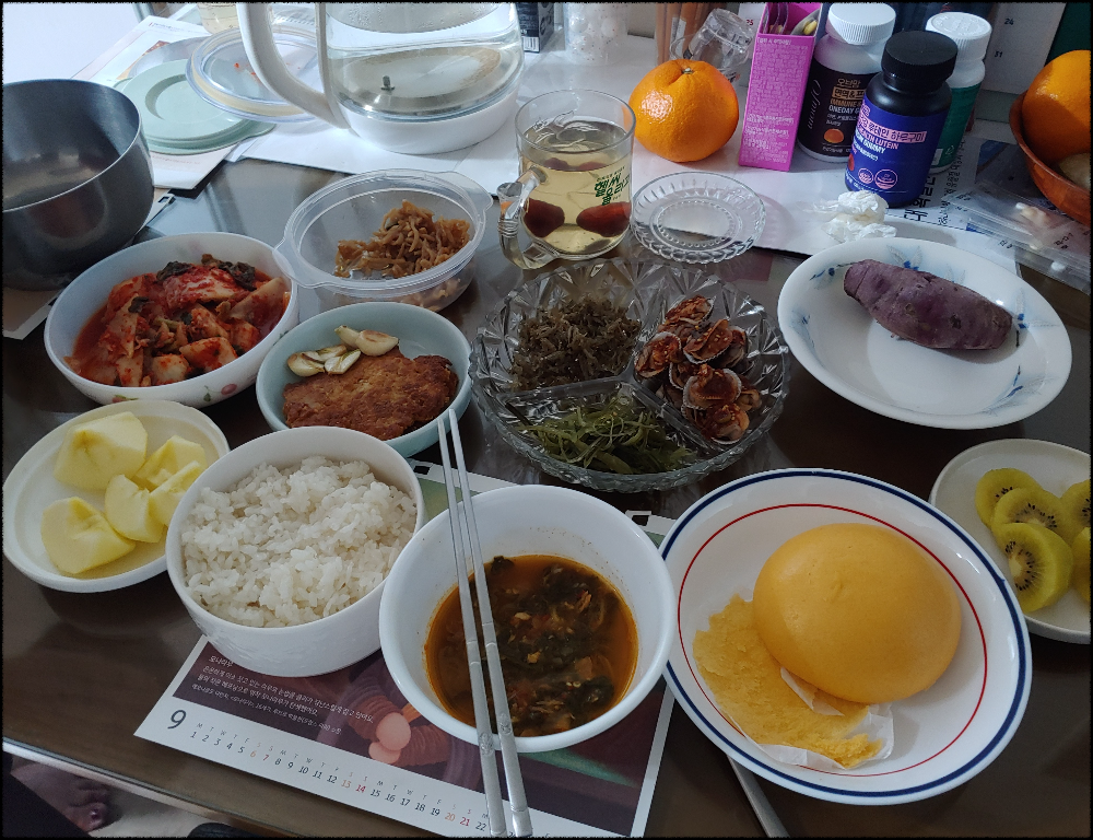 진수성찬-아침-용자님엄니표💕