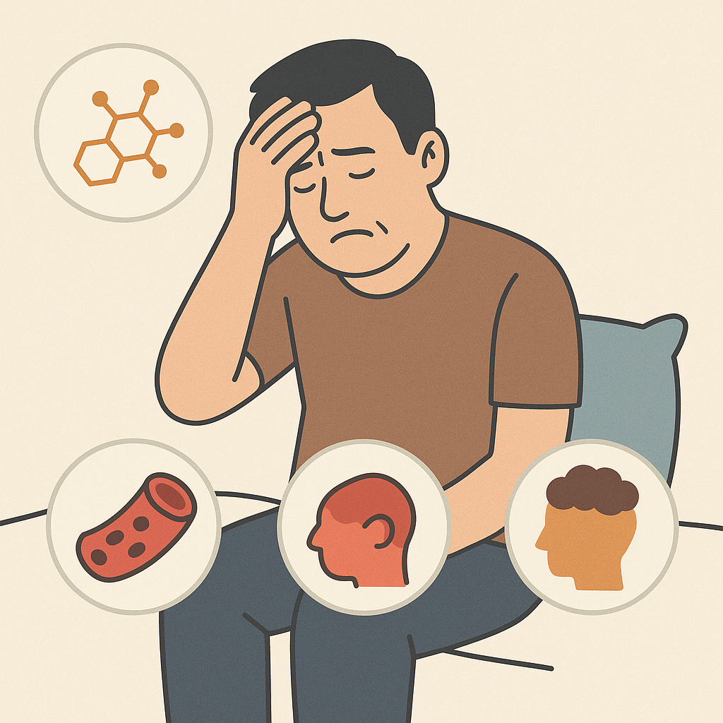 40대 남성 당뇨 환자의 성기능 변화 (호르몬, 혈관, 심리요인) 관련 사진