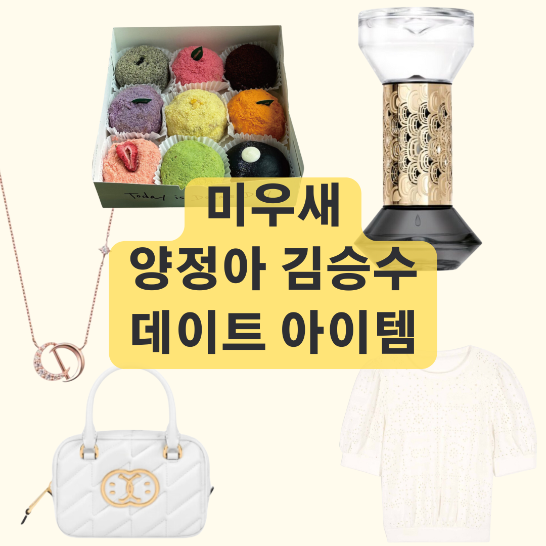 미우새 김승수 양정아 목걸이 디퓨저 크로스백 블라우스 도넛 정보