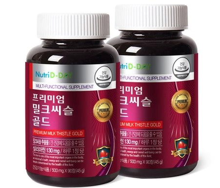 뉴트리디데이 프리미엄 밀크씨슬 골드 500mg