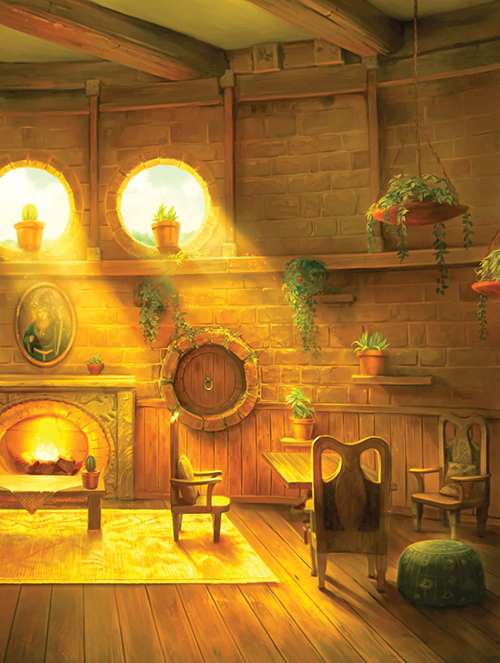 후플푸프_기숙사_내부