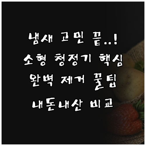 반려동물 털 냄새 완벽 제거 소형 안..