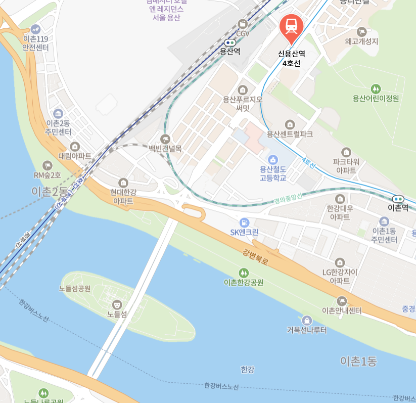 노들섬 가는 방법