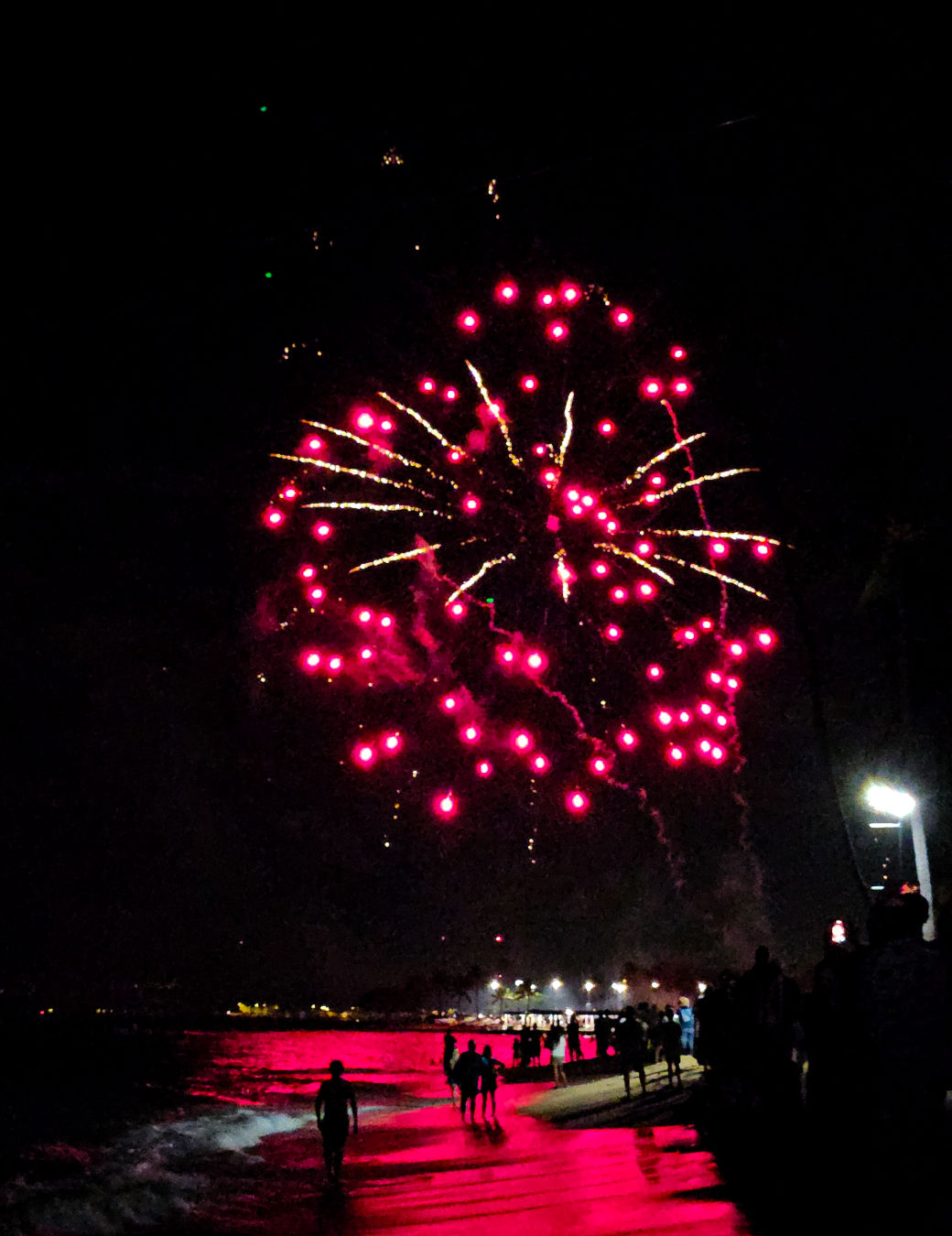 하와이 불꽃쇼 와이키키