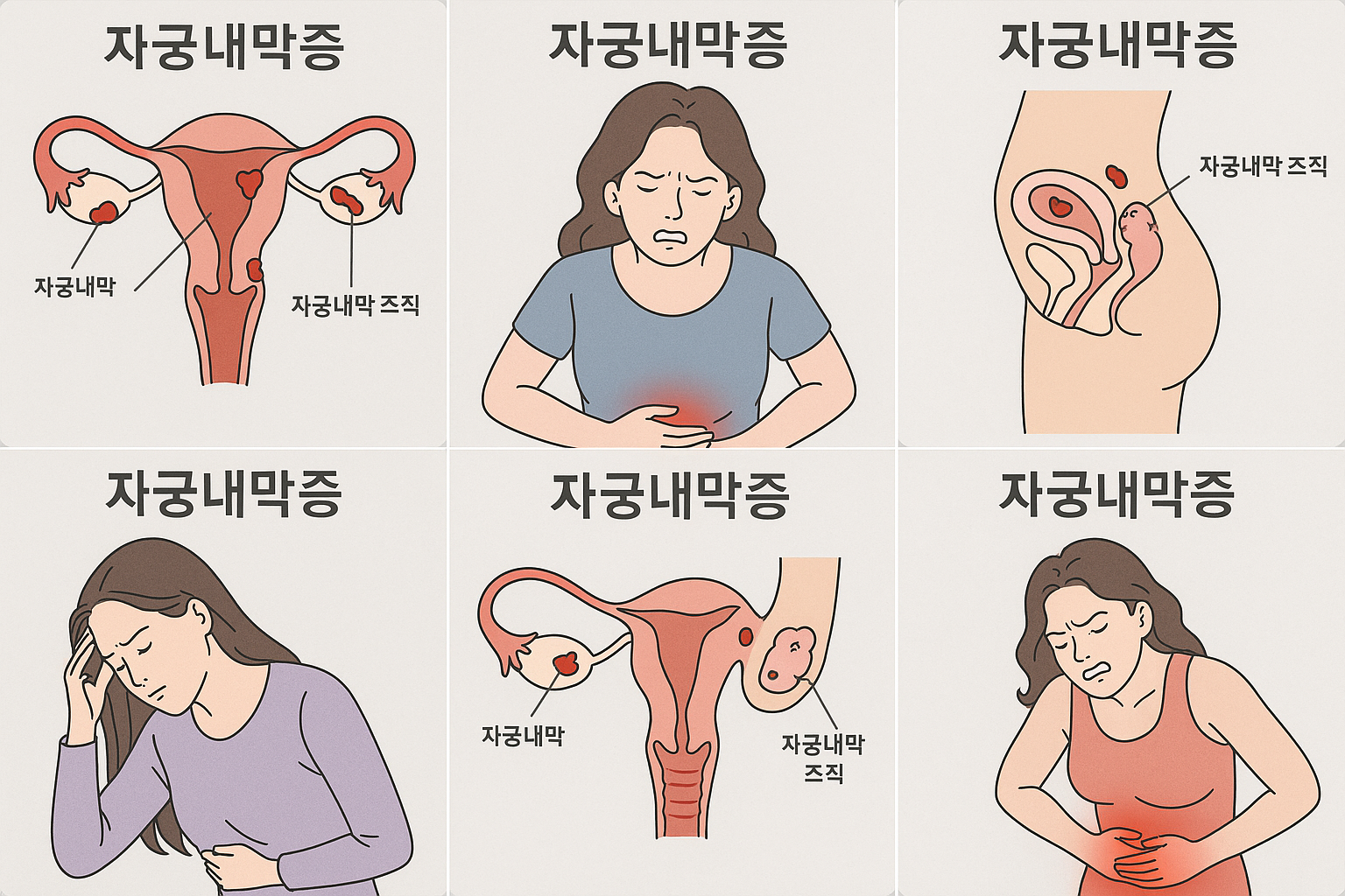 자궁내막증 원인,증상,합병증과 예방법