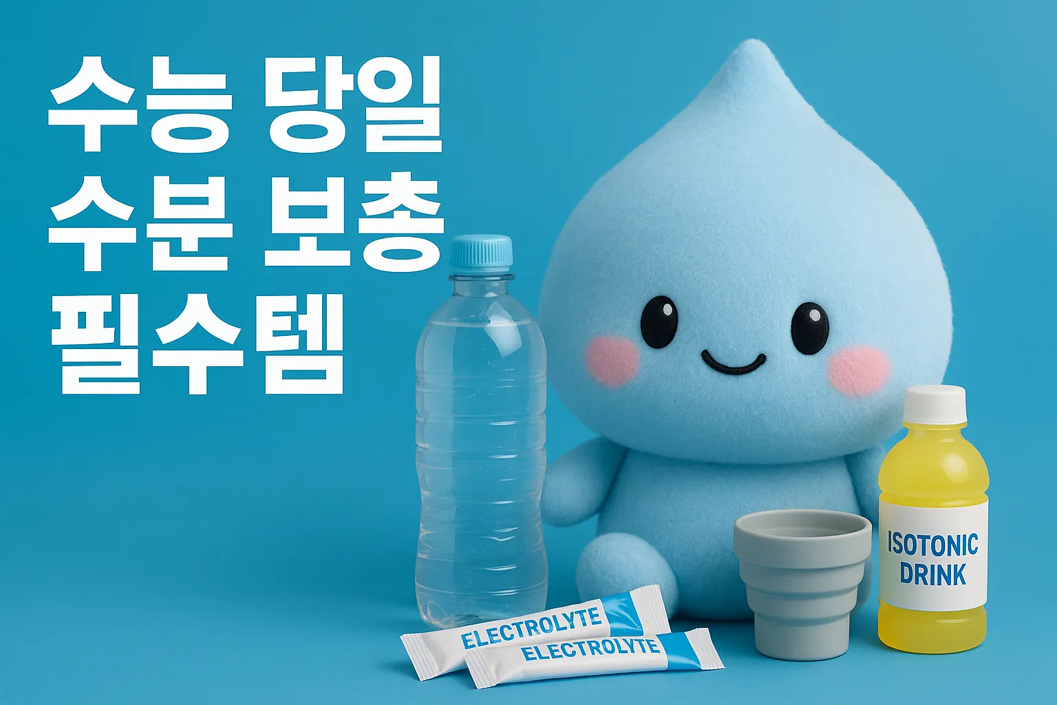 수능 당일 수분보충 필수템! 2025 음료 반입 규정 총정리