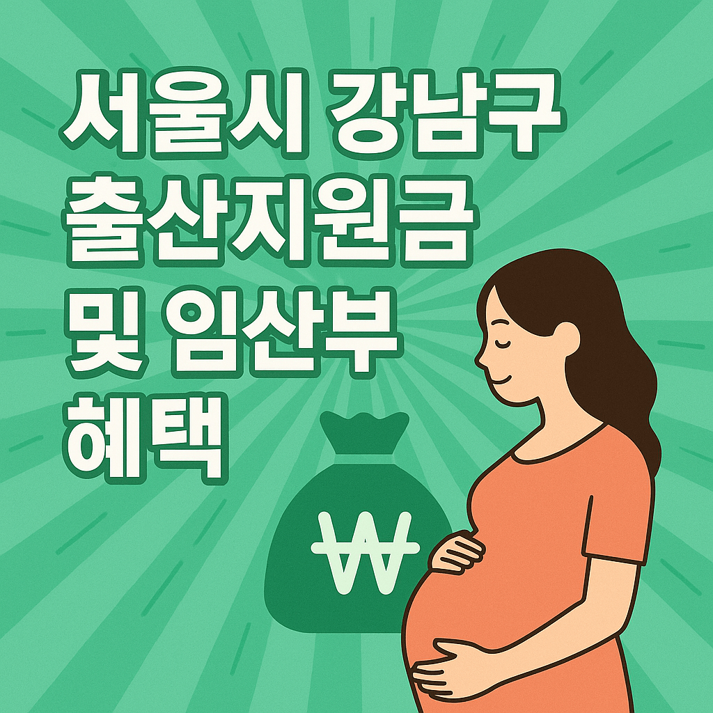 서울시 강남구 출산지원금