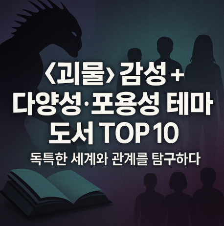 영화 괴물 감성 과 다양성 포용성 테마 도서 관련 사진