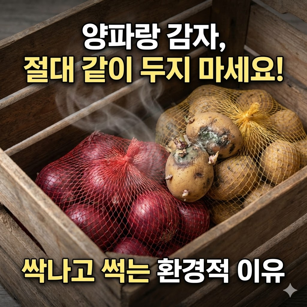 양파와 감자를 함께 두면 안 되는 환경적 이유
