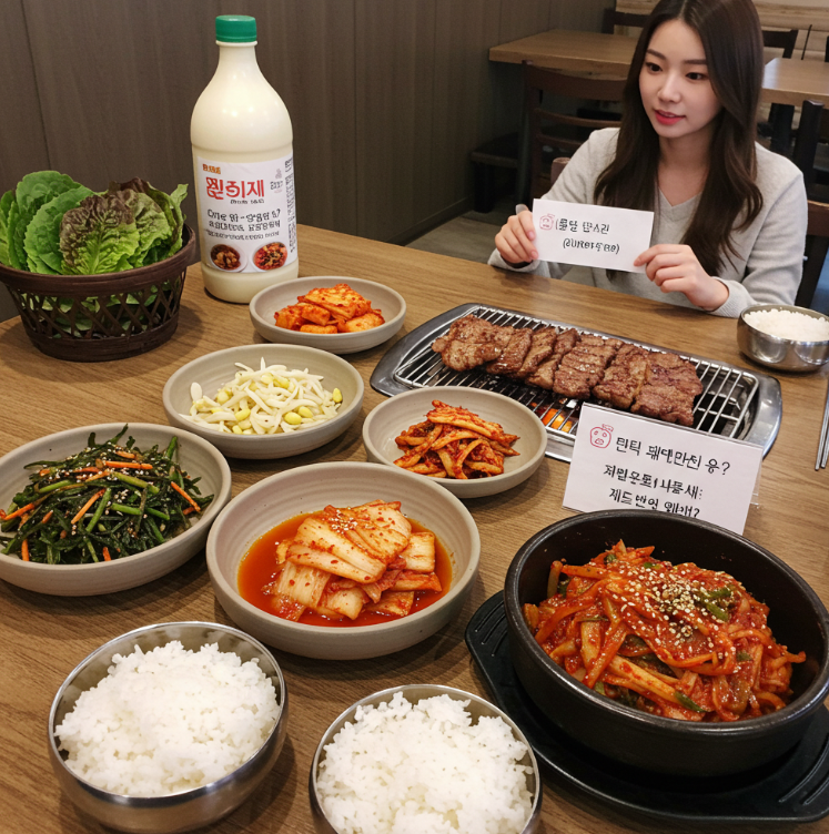 한국식 식단 적용 팁