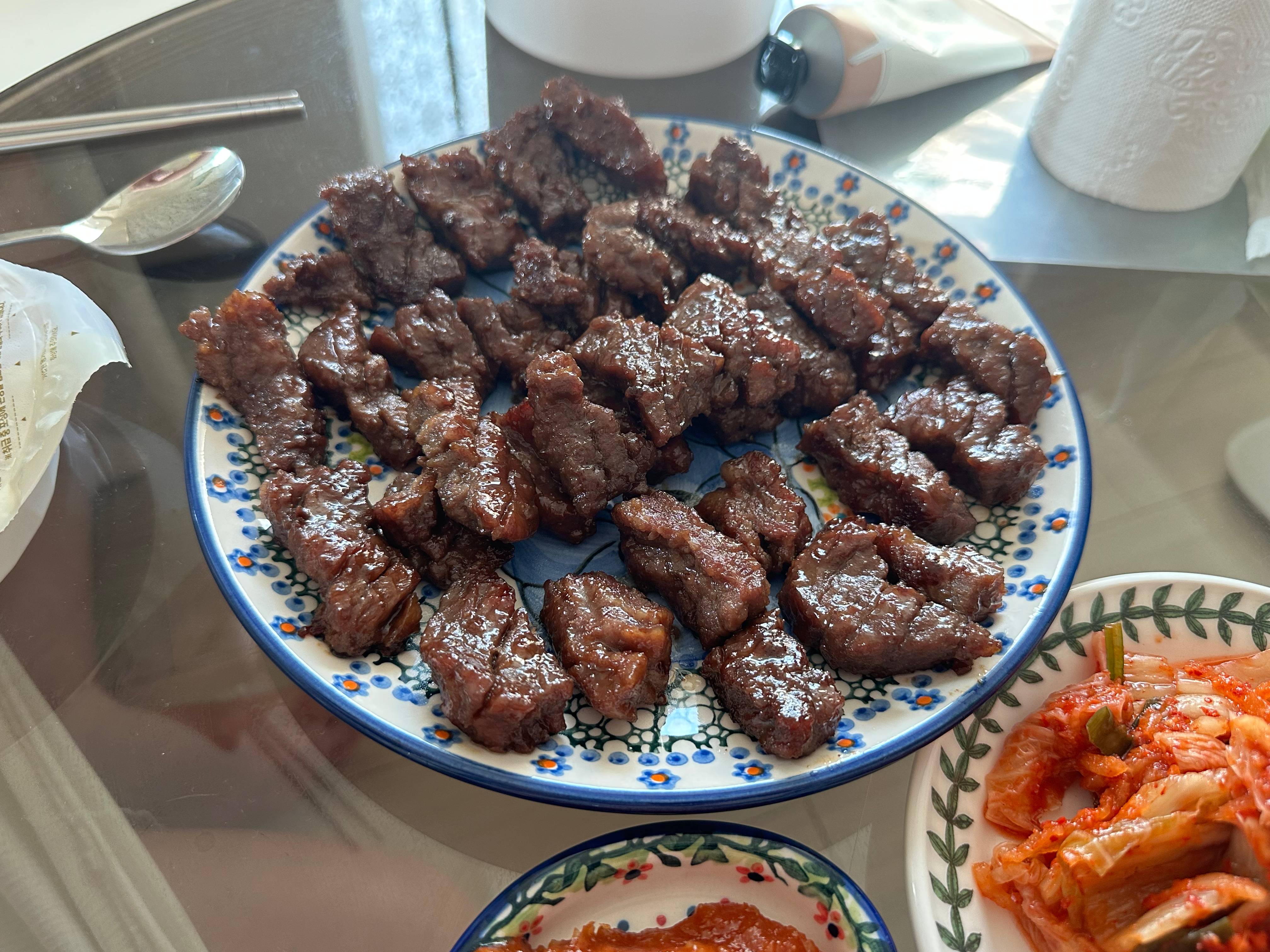고기 완성