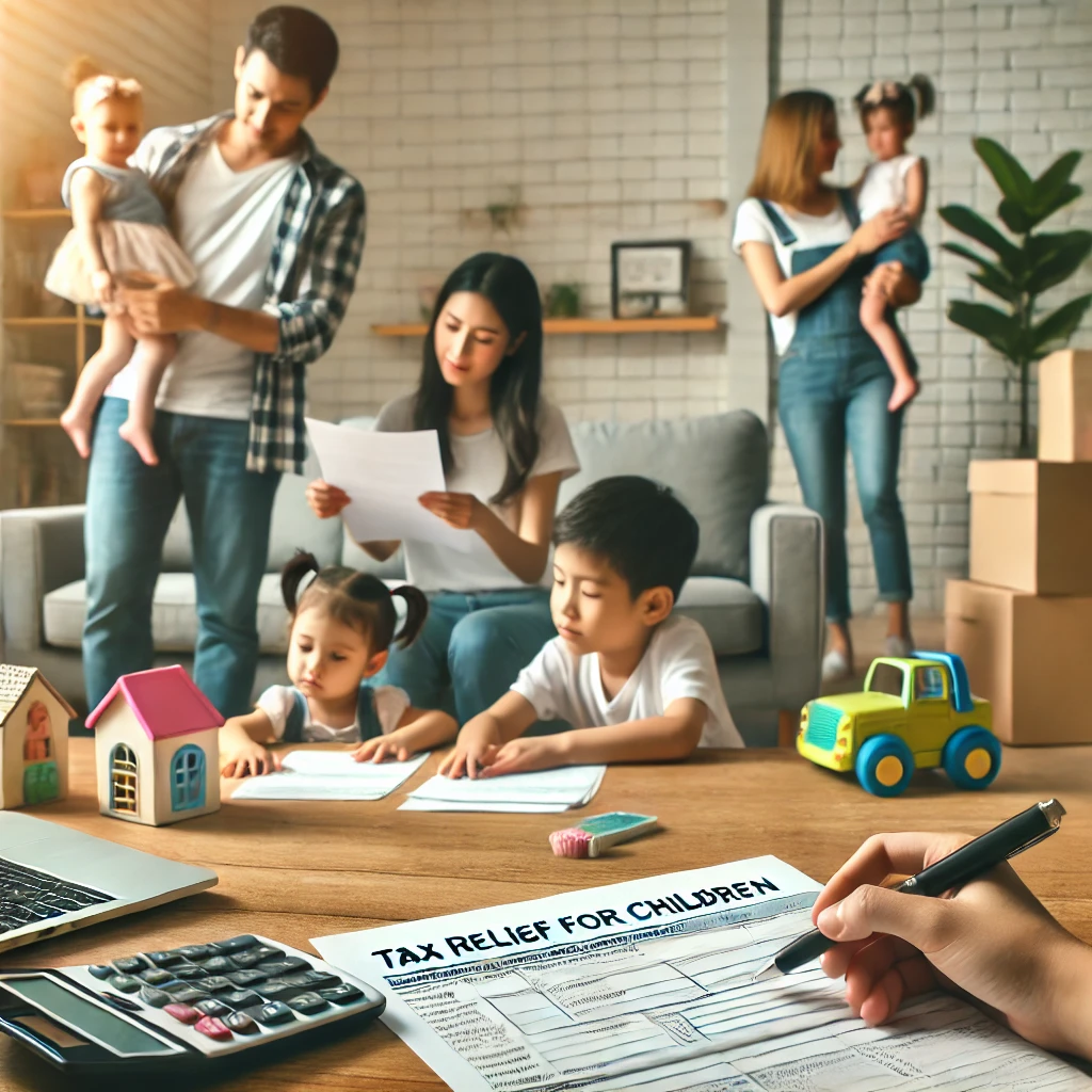 연말정산 자녀 세액공제 관련 그림