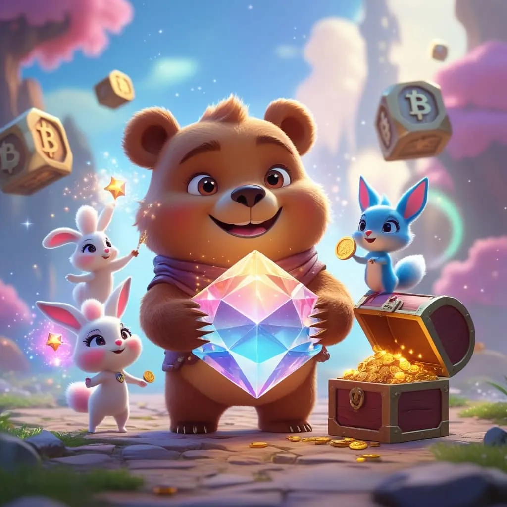 베라체인의 다양한 생태계와 사용성을 상징적으로 보여주는 현대적 배경 이미지.