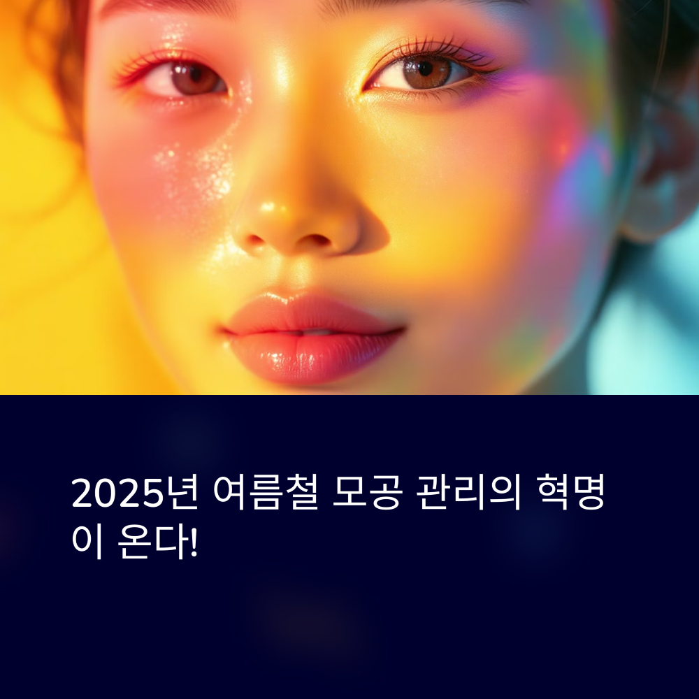 2025 여름 스킨케어 트렌드 썸네일