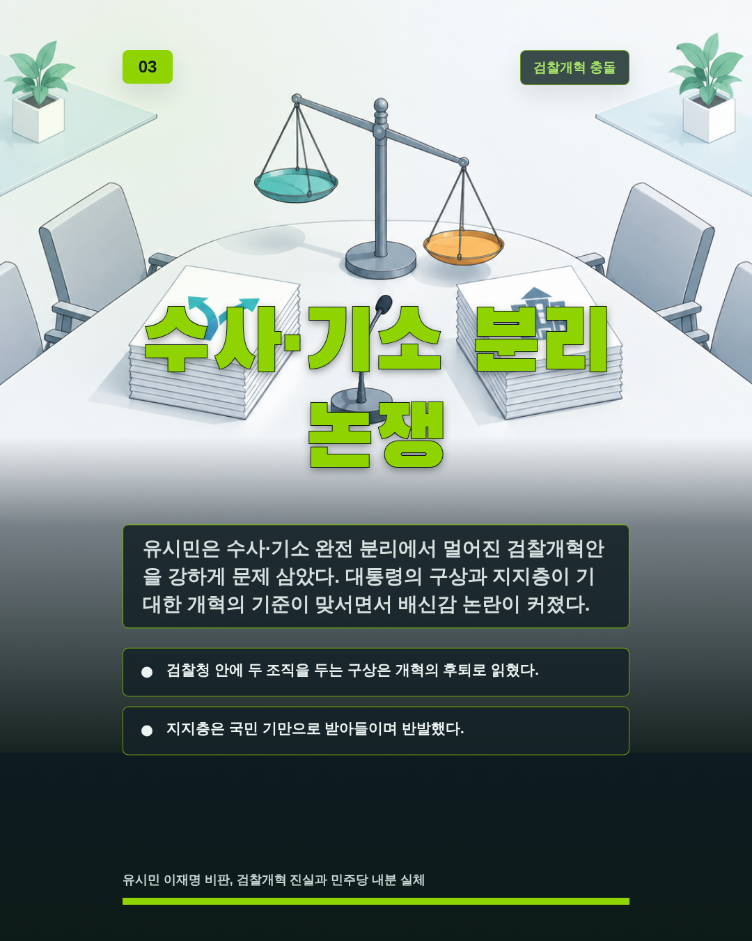 수사&middot;기소 분리 논쟁