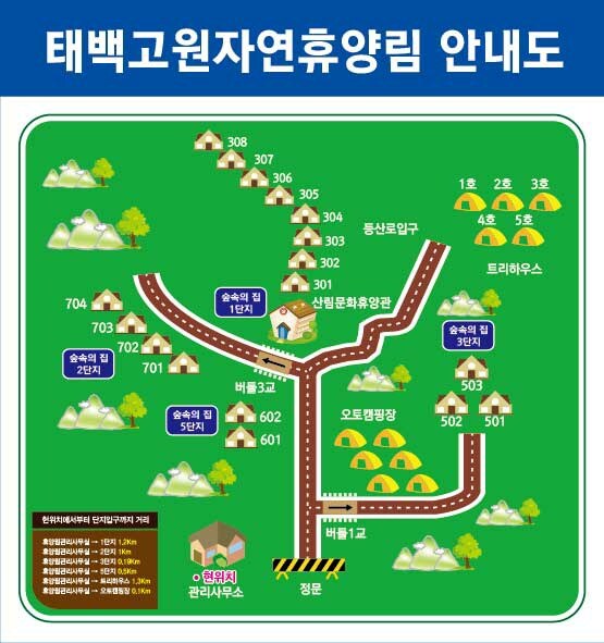 태백고원 자연휴양림