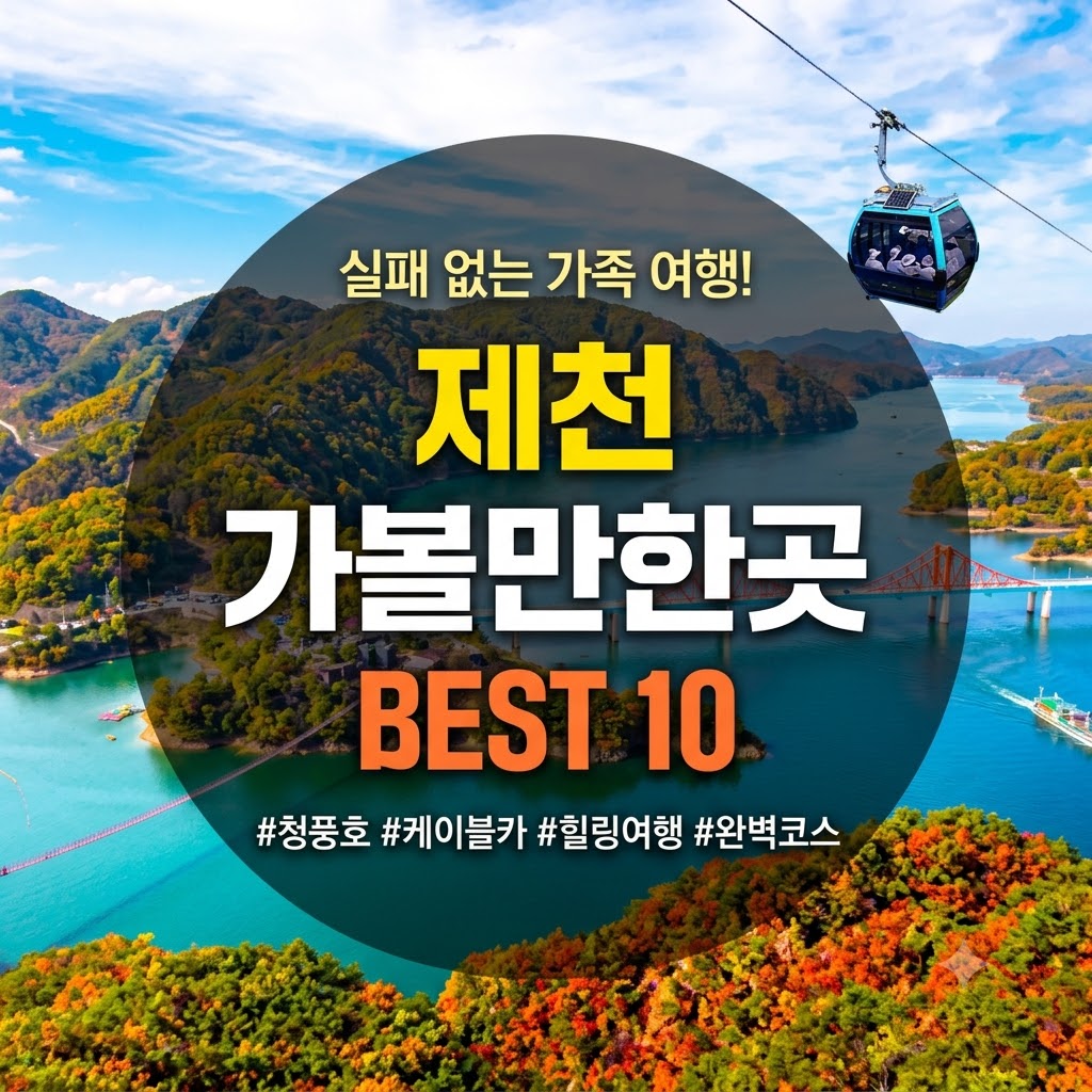 제천 가볼만한곳 베스트10