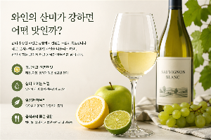 와인의 산미가 강하면 어떤 맛일까? 산미의 특징과 와인 맛을 이해하는 방법