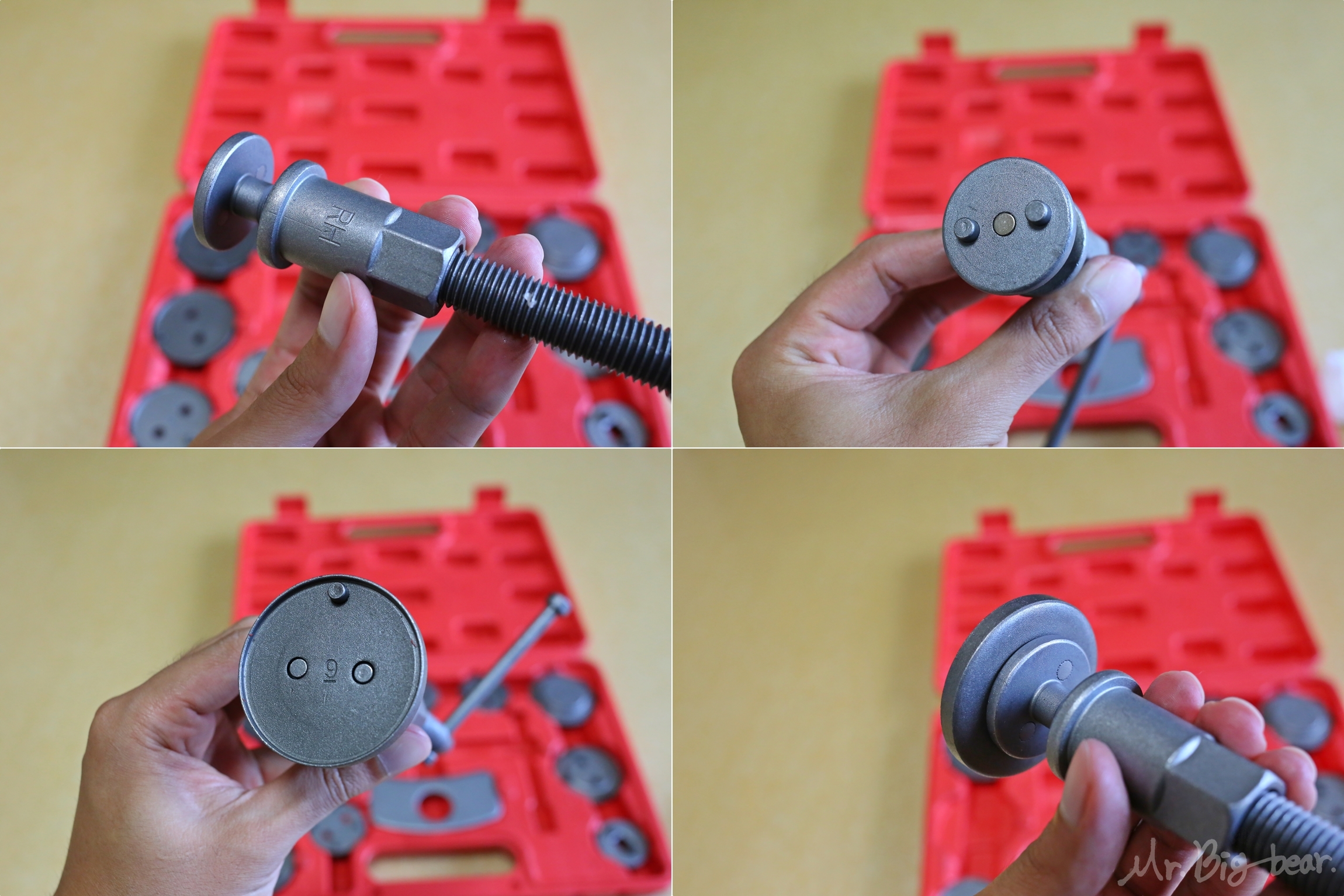 브레이크 패드 리턴 공구 회전형