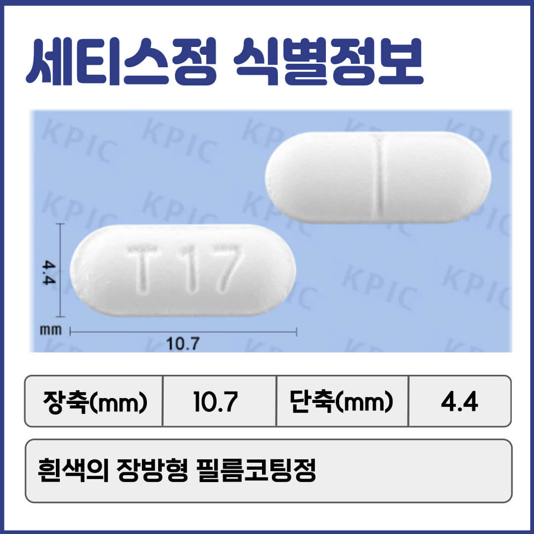 세티스정 식별정보