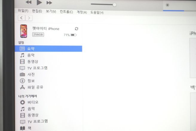 아이폰 백업