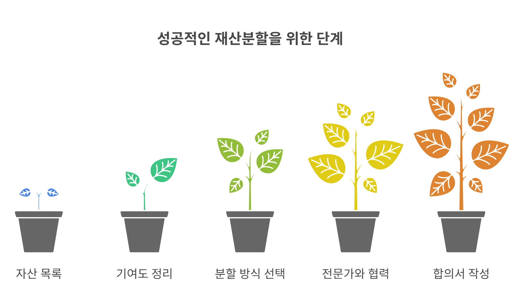 현명한 재산분할 전략 5가지 팁