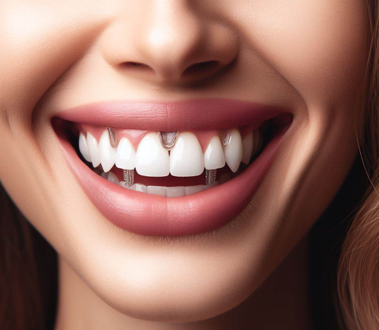 임플란트틀니얼굴 이미지