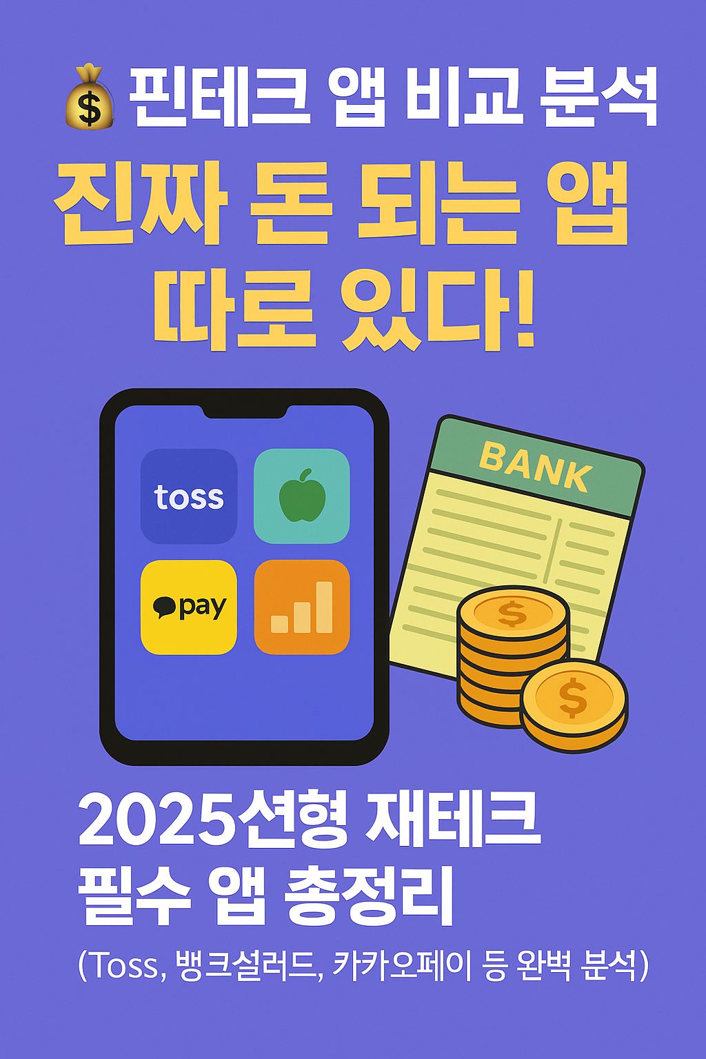핀테크 앱 비교 분석: 돈 되는 앱만 살아남는다