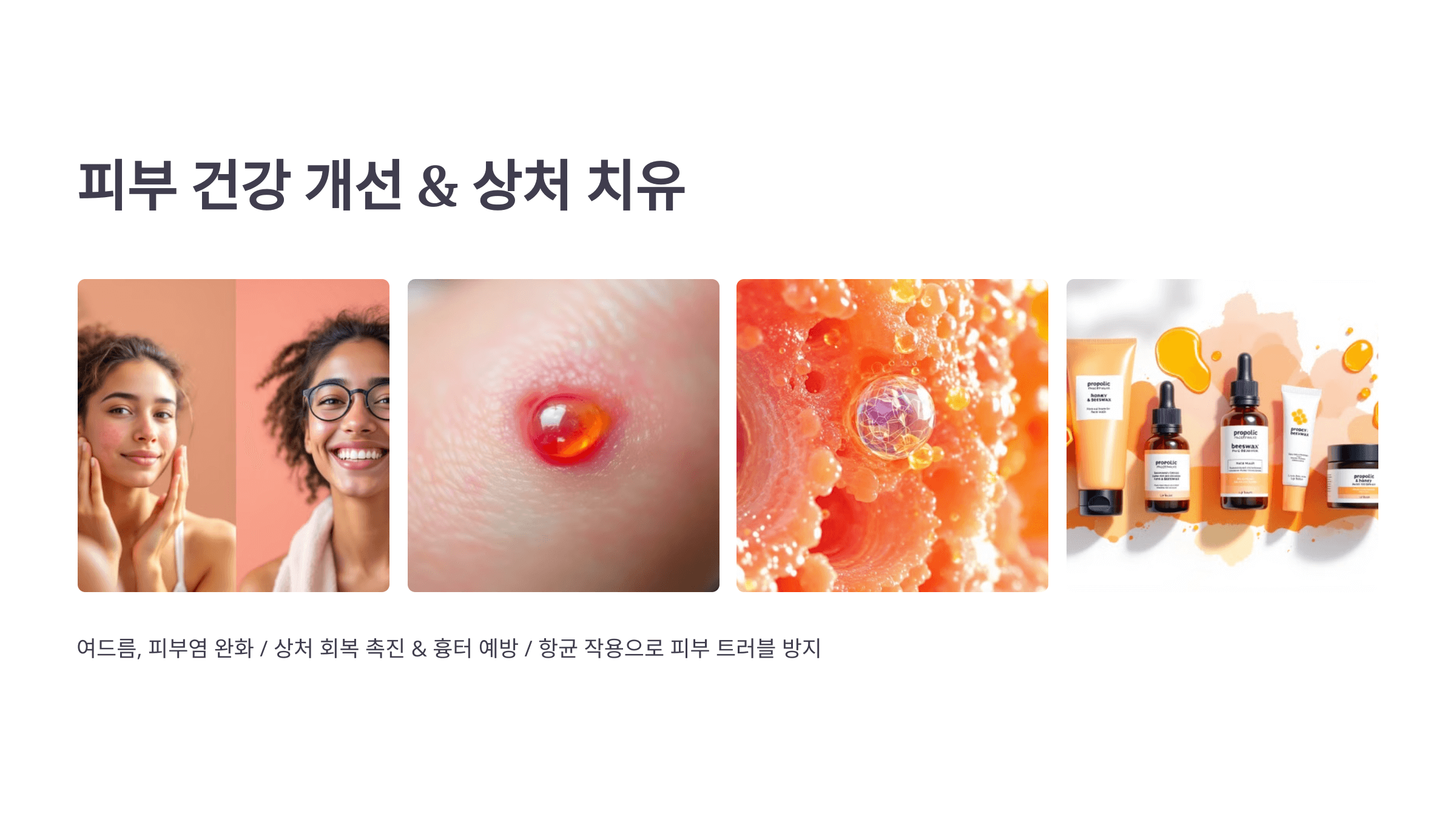 프로폴리스 사진입니다.